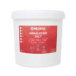 Hexeal Himalayan Pink Salt 2.5kg – 2.5kg Bucket of Coarse, Food Grade Salt – Suitable for Seasoning & Cooking – 100% Natural Salts for Soothing Baths, Beauty & Cosmetics