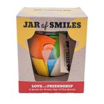 Smiles by Julie Love and Friendship Quotations in a Jar. Thoughtful, Happy and Amusing Quotes for every day of the month. Be The Reason Your Friends Smile Today. Unique Gift Box.