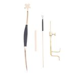 Kimefot Brass Violin Luthier Kit Sound Post Installation Tool Violin Making Repair