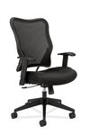 HON Wave Mesh High-Back Task Chair, Black (HVL702)