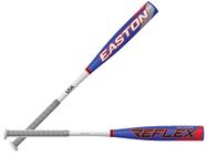 EASTON Reflex -12 USA Baseball Bat, 30"/18oz, Big Barrel, 1 Piece Aluminum, USA YBB21REF12