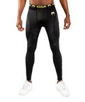 Venum Men's G-fit Compression Pants, Black Gold, XL UK