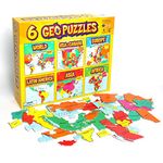 Geotoys 6 GeoPuzzles - One Box