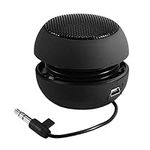 Portable Mini Speaker USB Wired Small Speaker with 3.5mm Aux Input Jack, Travel Loud Speaker Loud External Speaker for Laptop Computer MP3 Player Speaker for Mobile Phone, MP3, PC, Computer