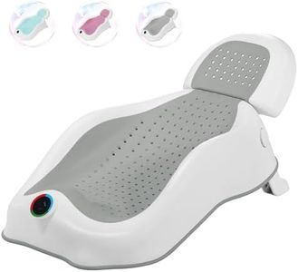 Baby Bath Support Newborn Bathtub with Thermometer,Foldable Baby Tubs for Newborns Baby Bathtub,Soft Sink Baby Bath Tub for Newborn Tub Infant Bathtub Baby Bather,Baby Tub Baby Bath