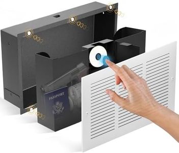 Elder Welder® Hidden Wall Safe with Air Vent Cover | Easy to Install | Biometric Lock | Fits Perfectly Between 16" Studs | Hidden Safe for Money