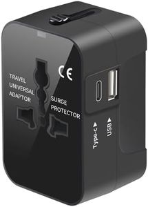 Travel Adapter, Worldwide All In One Universal Adaptor