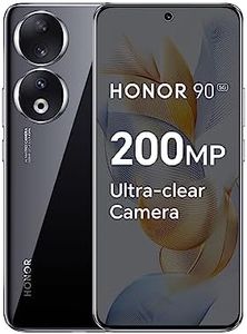 HONOR 90 Smartphone 5G, 200MP Triple Camera, 6,7” Curved AMOLED 120Hz Display, 8GB+256GB, 5000mAh Battery, Supercharge 66 W, Dual SIM, Android 13, Midnight Black