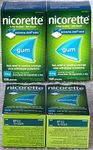 Nicorette Quit Smoking, Nicotine Gum, Extreme Chill Mint, 4mg, Value Size 210 count