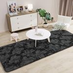 LOCHAS Luxury Shag Area Rug 2x6 Fee