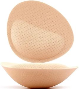 Nimiah Super Push-up Bra Insert Pads Breast Enhancer Inserts Add 2 Cup Size for Small Chest | Sew in Boob Padding for Wedding Dresses Swimsuits