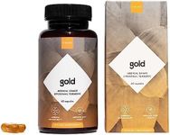 SYNCHRO Gold Medical-Grade Liposomal Turmeric | 60ct Capsules | Whole-Plant Extract, Nano-Encapsulation Delivery | Curcumin Black Pepper Piperine Supplement