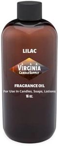 Lilac Fragrance Oil (16 oz Bottle) for Candle Making, Soap Making, Tart Making, Room Sprays, Lotions, Car Fresheners, Slime, Bath Bombs, Warmers…