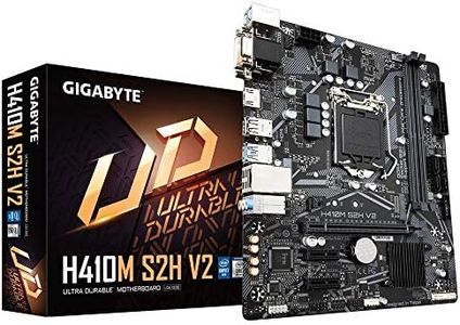 Gigabyte H410M S2H V2 Micro ATX Motherboard for Intel LGA 1200 CPUs