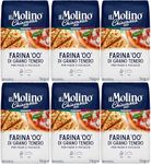 il Molino Chiavazza - Authentic Italian Soft Wheat Type ''00'' Pizza Flour 1kg - Pack of 6 | Perfect for Traditional Pizza & Focaccia