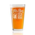 Best Retirement Gift Beer Glass - F
