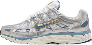 Nike P-6000-WHITE/AEGEAN Storm-Metallic SILVER-HJ7246-100-11UK