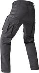 FREE SOLDIER Outdoor Men Teflon Scratch-Resistant Pants Four Seasons Hiking Climbing Tactical Trousers (Gray 36W/32L)