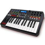 AKAI Professional MPK225 - Compact 25-Key Semi-Weighted USB MIDI Keyboard Controller Including Assignable MPC Controls Including 8 Pads, Q-Links, Buttons and Plug and Play Connectivity