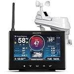 AcuRite 01535M Iris (5-in-1) Weather Station with HD Display, White Black