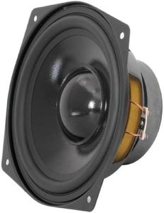 Dynavox 204205 Haut-Parleur Basse 4 ohms 130 mm Noir
