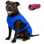 DOGZSTUFF Dog Cooling Vest, Lightweight Cooling Shirt, Dark Blue, XL