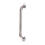 DMI Textured Steel Grab Bar for Bath and Shower Safety, 18 inch, Silver