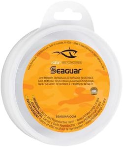 Seaguar IceX Fluorocarbon Fishing Line – Low Memory, Micro Diameter with Exceptional Abrasion Resistance, Knot and Tensile Strength, To Help Detect Bites, Made for Hard Water, 50-Yards, Clear