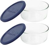 Pyrex Storage 4-Cup Round Dish with