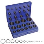 Serplex® 382Pcs Rubber O Rings with Storage Case Assorted 15Pcs Sizes Metric Rubber Rings Replacement O Rings for Automotive Plumbing Faucet Repair