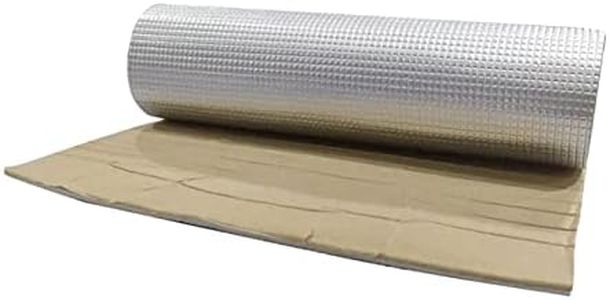 ATORSE Sound Deadening Insulation Mat Auto Parts Replaces Automotive Sound Deadener 50Cmx100Cmx6Mm