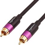 AmazonBasics Subwoofer Cable - 4.7m