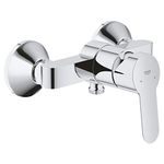 GROHE BauEdge | Bathroom Faucet - Single Lever Shower Mixer, Integrated Check Valve | Chrome | 23333000