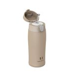 Super Sparrow Water Bottle with Straw - Stainless Steel Travel Mug - 350ml - BPA Free Kids Water Bottle - Insulated Metal Flask - Leakproof Water Bottles for Sports, Travel, Work