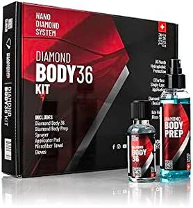 Car Coating Diamond Body 36 Kit - Trattamento Cera Auto e Lucidatura Auto Carrozzeria, Rivestimento Ceramico Nanotecnologia - Car Detailing Protezione Idrofobica Auto Anti Graffio 36 Mesi