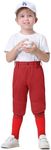 MIVEI 2T/3T/4T/5T/6T Youth Toddler Boys Baseball Pants - Kids Gilrs Tee Ball Softball Football Pants with Belt Loop UPF50+