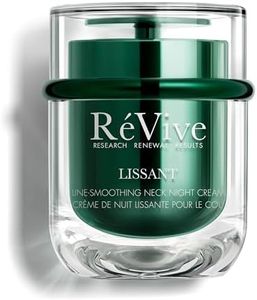 RéVive Lissant Line-Smoothing Neck Night Cream, Anti-Aging Firming Neck Cream for Neck Lines, Wrinkles & Décolletage, with RV Firming Peptide, RV Volumizing Peptide, 75 ml / 2.5oz