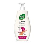 Nyle Naturals Onion Anti-Dandruff Shampoo, With Onion and Fenugreek, Gentle & Soft Shampoo, pH Balanced and Paraben Free, For Men and Women, 800ml