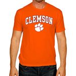 Campus Colors NCAA Adult Gameday Cotton T-Shirt, Orange, XX-Large