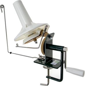 Stanwood Metal Yarn Ball Winder, Large 10 oz – White