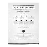 BLACK+DECKER Vacuum Storage Bags, White, Large, 63439