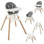 BABY JOY Baby High Chair, 6-in-1 Co