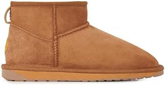 EMU Australia Womens Stinger Micro Winter Real Sheepskin EMU Boots, Chestnut, 9