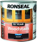 Ronseal 10 Year Woodstain Walnut 2.