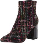 Betsey Johnson Women's Cait Ankle Boot, Black Multi, 6