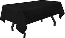 NY Threads Black Tablecloth [152 x 