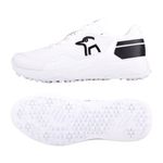 Kookaburra KC Players Rubber Soled Cricket Shoe - White/Black - 10