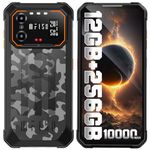 IIIF150 B2 Rugged Smartphone, 12GB RAM+256GB ROM/2TB, 10000mAh Battery, 6.5 Inch FHD+, Android 13 Rugged Mobile Phone, 48MP+20MP Night Vision, IP68/IP69K Waterproof Telephone, Dual 4G SIM/OTG/NFC/GPS