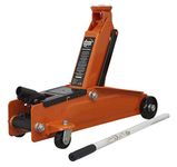 Trolley Jack 3 Tonne Long Reach for Car or Van/Garage or DIY - Perfect as an Emergency Road Side Floor Jack