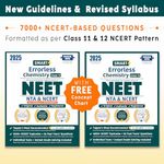 Smart Errorless Chemistry NEET Class 11 & 12 (2025) - NCERT Based | 7500+ NCERT & New Pattern Questions With Concept Chart | 35 Past Years Papers | Free E-Book, Mind-maps & App